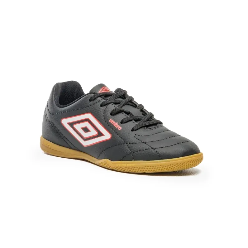 Umbro Chuteira CLASS JR U07FB00340-124 PretoBrancoVermelho Sint -4-